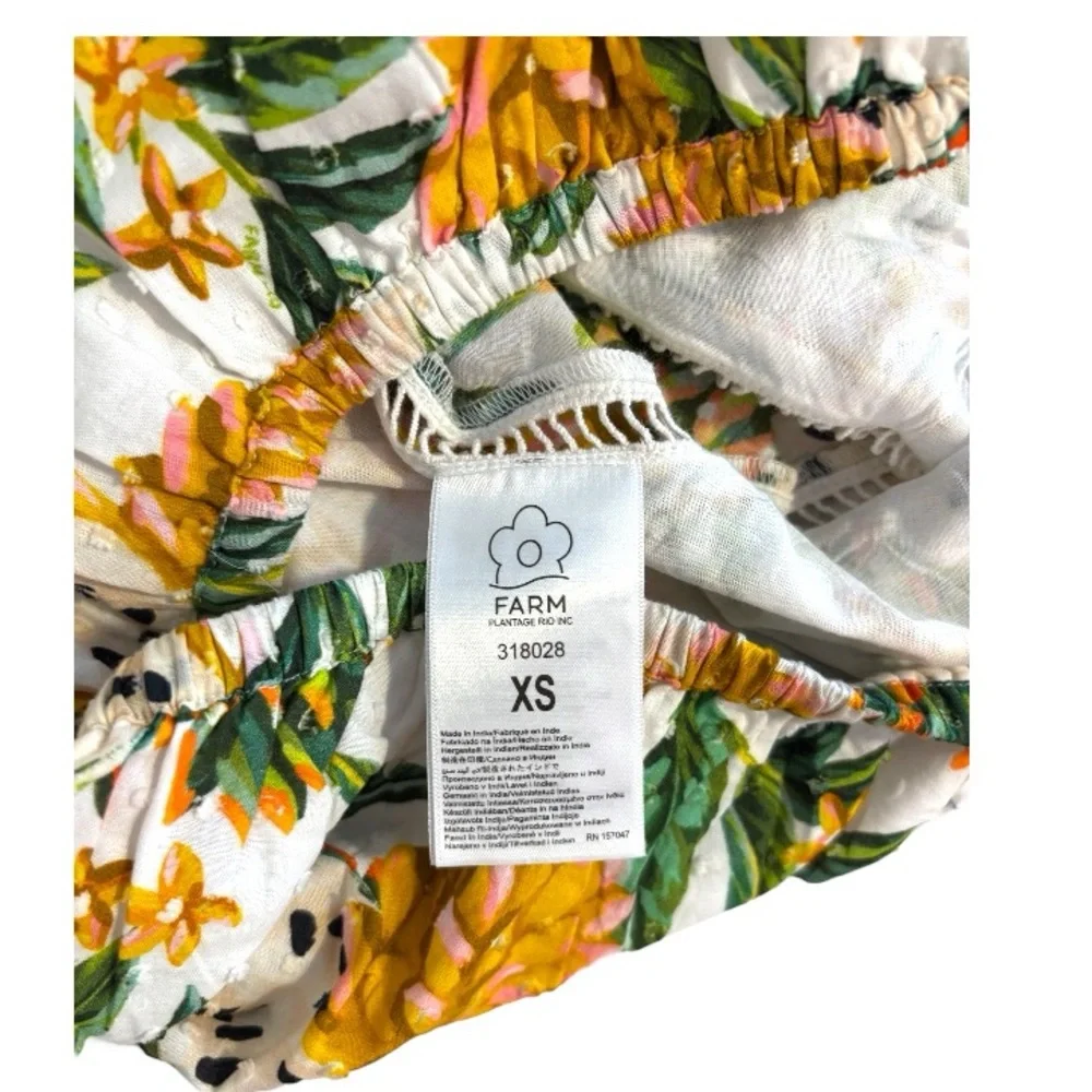 NWOT FARM Rio Biriba Crop Top - Picture 5 of 6